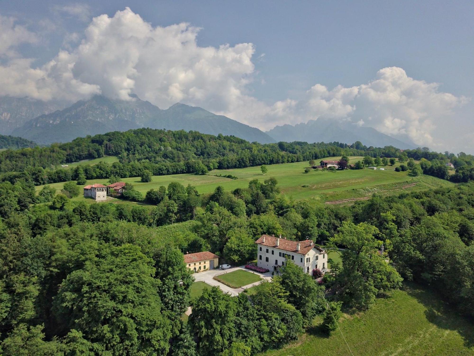 Villa San Liberale - Suites & Wellness - Villa Veneta Feltre Kültér fotó
